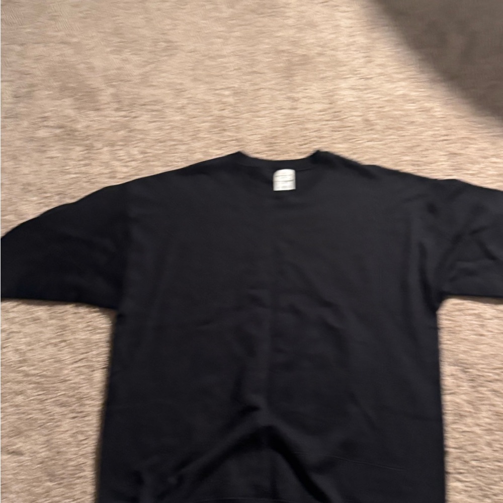 Black Crewneck Sweatshirt